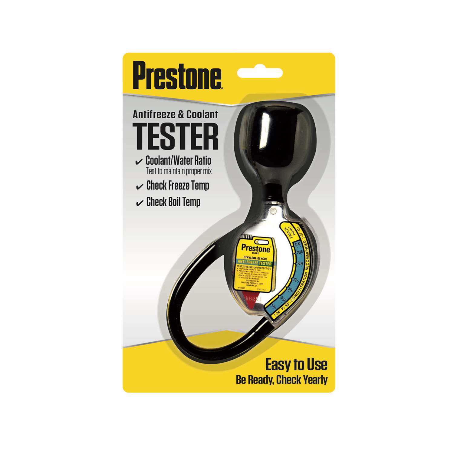 Prestone AF-1420 Antifreeze Coolant Tester Pack of 1 